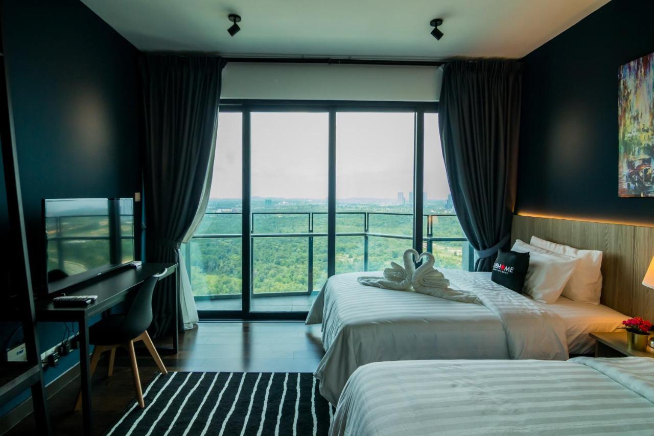อัลมาส สวีท บาย ซับโฮม Hotel นุสาจายา ภายนอก รูปภาพ